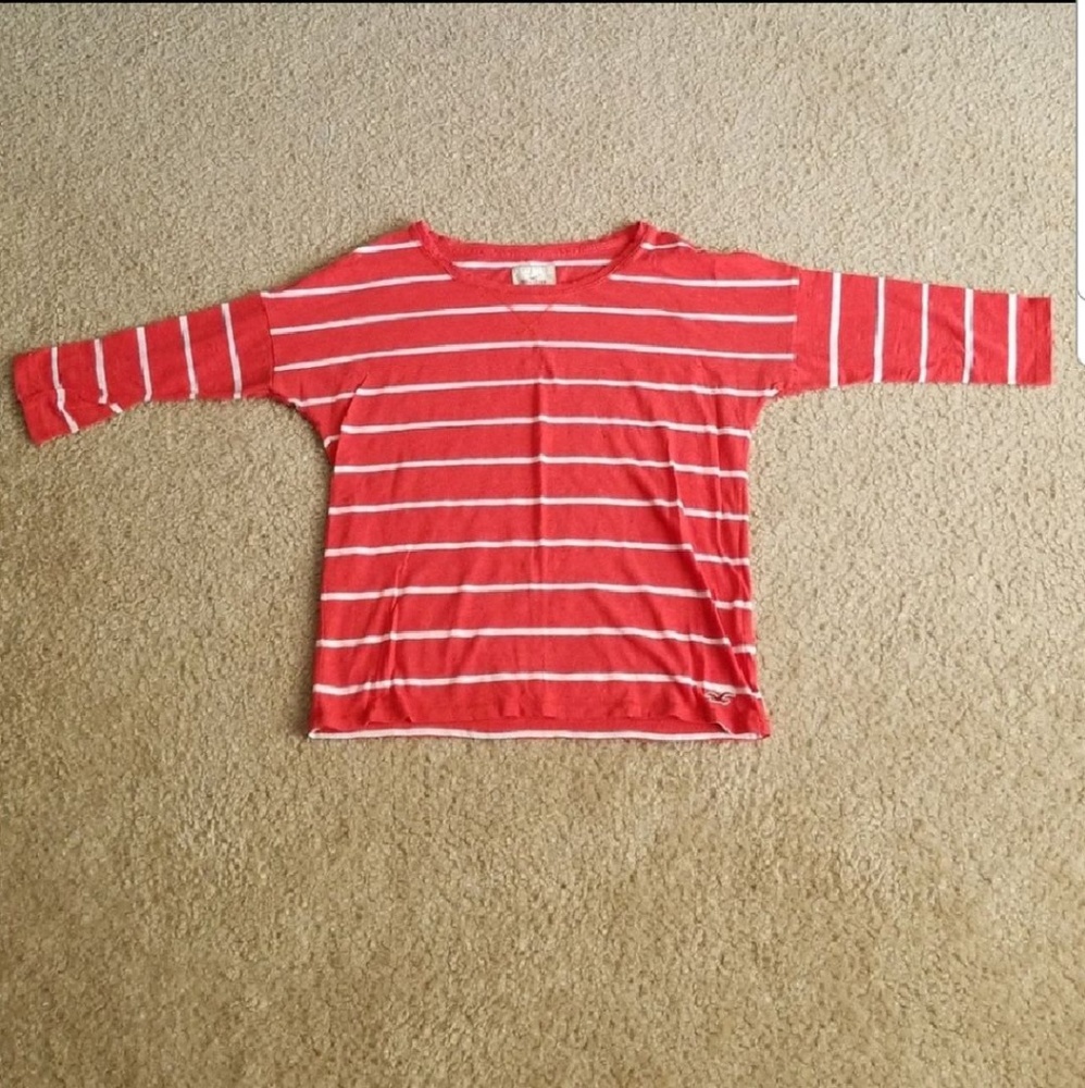 Hollister shirt 3/4 sleeve